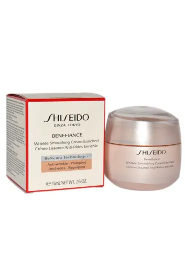 Shiseido Krem do twarzy Benefiance Wrinkle Smoothing Cream Enriched 75 ml