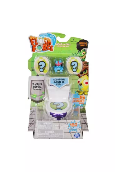 Flush Force 4-PAK. Okropna Toaleta z 4 figurkami * Spin Master