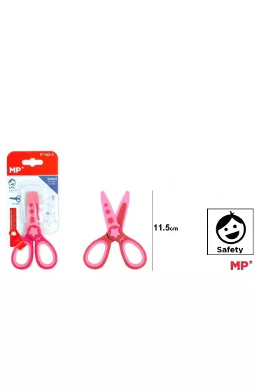 Mp Main Paper No�yczki dla dzieci 11,5cm r�owe