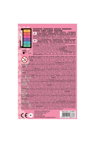 Crazy Chic - Zestaw pi�kno�ci cienie Tropic Clementoni