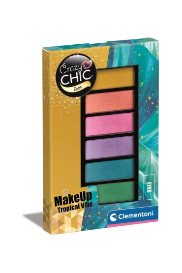Crazy Chic - Zestaw pi�kno�ci cienie Tropic Clementoni