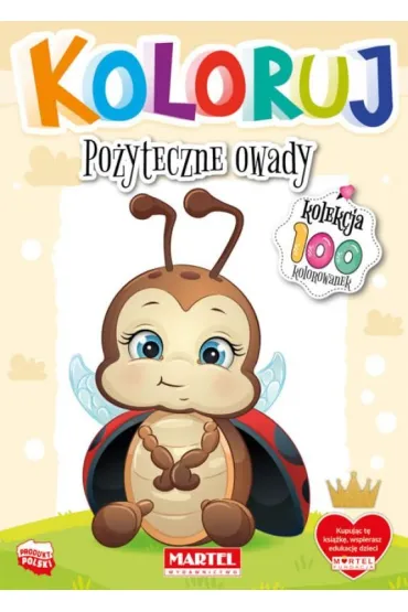 Po�yteczne owady. Koloruj