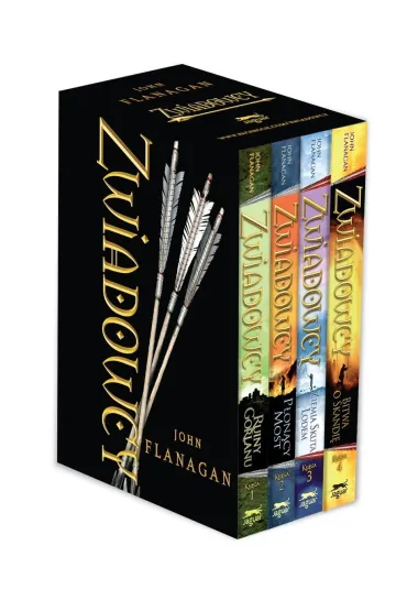 Pakiet Zwiadowcy. Tom 1-4 - John Flanagan