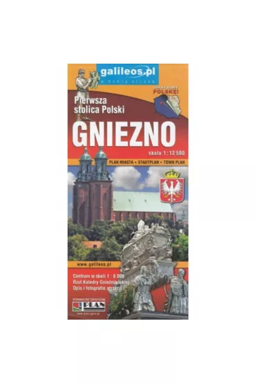 Plan miasta - Gniezno 1:12 500