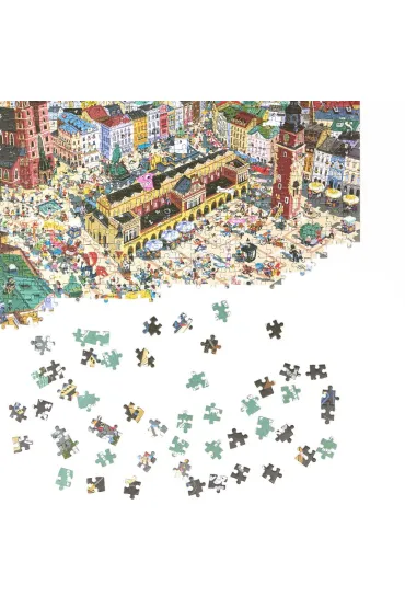 Puzzle Puzzlove CzuCzu 1000 el. Miasto Krak�w Bright Junior Media