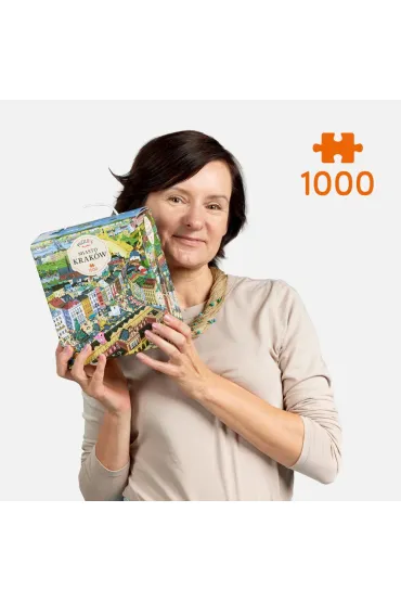 Puzzle Puzzlove CzuCzu 1000 el. Miasto Krak�w Bright Junior Media