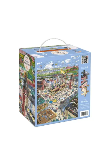 Puzzle Puzzlove CzuCzu 1000 el. Miasto Krak�w Bright Junior Media