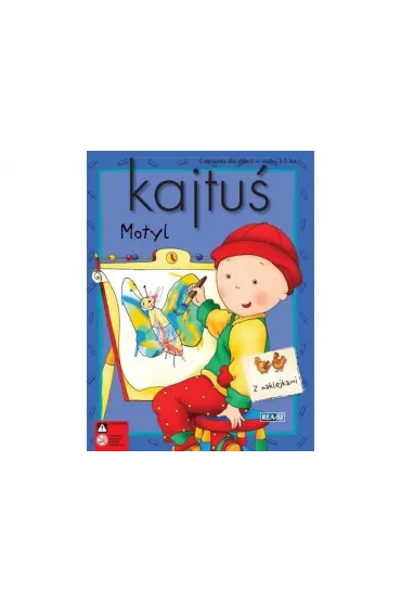 Kajtu� z naklejkami. Motyl *