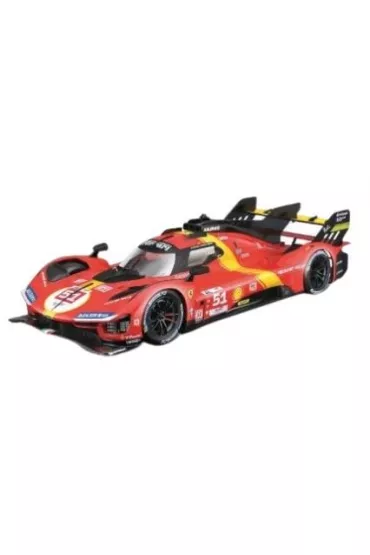 Ferrari Racing 499P LMH Red #51 1:18 BBURAGO