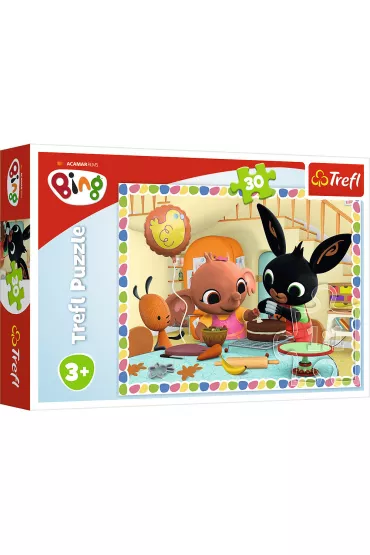 Puzzle 30 el. Wsp�lne wypieki Trefl