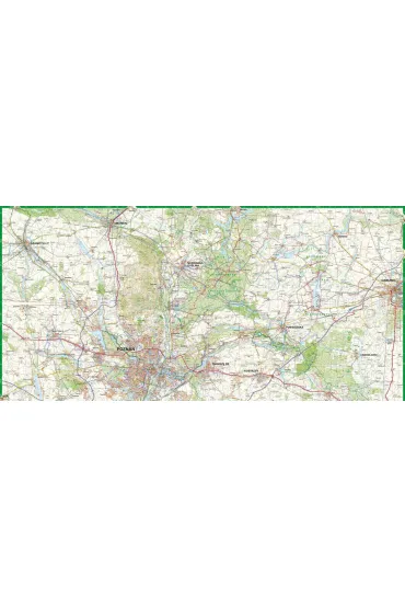 Retezat Retezat Mountains laminowana mapa trekkingowa 1:50 000 2024