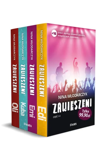 Pakiet: Zawieszeni. Tom 1-4 - Nina W�odarczyk