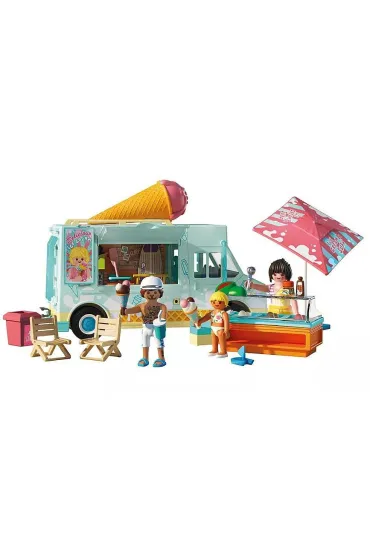 Playmobil My Life Furgonetka z lodami i sklepikiem surfingowym 71904