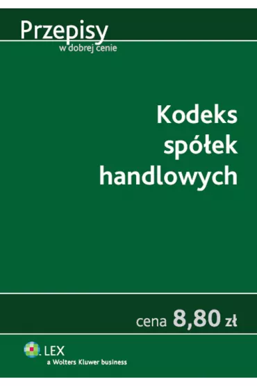 Kodeks sp�ek handlowych