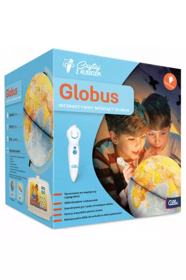 Czytaj z Albikiem. Interaktywny m�wi�cy globus