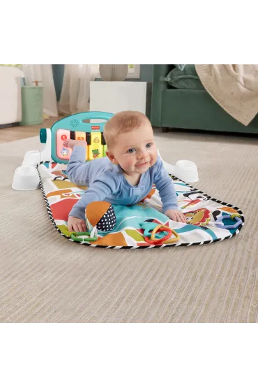 Fisher-Price. Mata edukacyjna z pianinkiem Mattel
