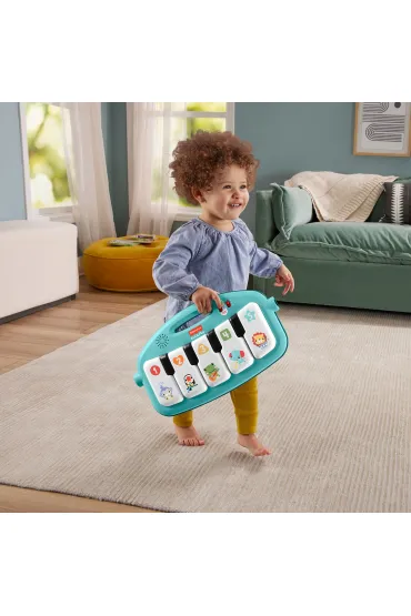 Fisher-Price. Mata edukacyjna z pianinkiem Mattel