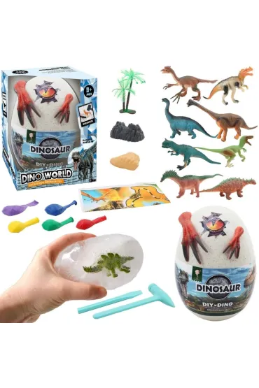 Dinozaury w jajku wykopaliska lodowe Trifox