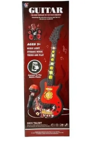Swede Gitara z mikrofonem �wiat�o i d�wi�k
