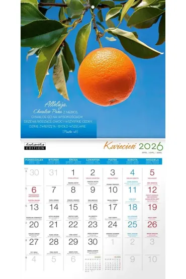 Kukartka Kalendarz Classic Q PSALMY S�OWA �YCIA 2026