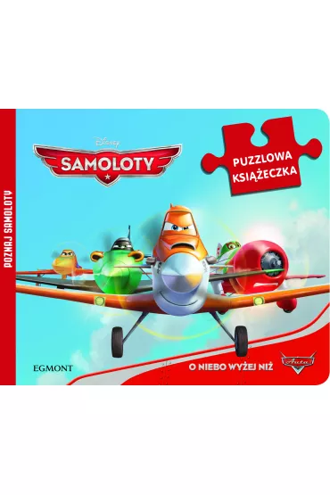 Puzzlowa ksi��eczka. Poznaj Samoloty