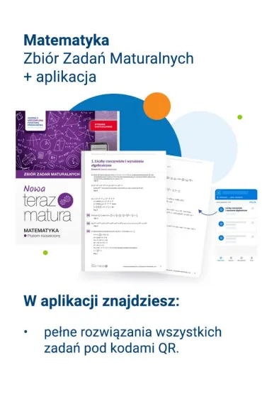 Nowa Teraz matura. Matematyka. Zbi�r zada� maturalnych. Poziom rozszerzony. Do matury 2026 - Barbara Mojsiewicz, Joanna Czarnowska, Jolanta Weso�owska, Lech Cha�ko, Wojciech Babia�ski, Krzysztof  Roso�ek