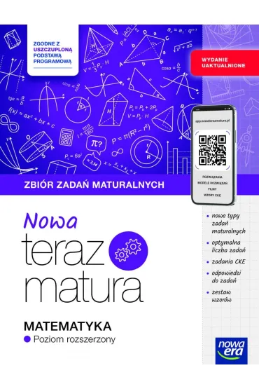 Nowa Teraz matura. Matematyka. Zbi�r zada� maturalnych. Poziom rozszerzony. Do matury 2026 - Barbara Mojsiewicz, Joanna Czarnowska, Jolanta Weso�owska, Lech Cha�ko, Wojciech Babia�ski, Krzysztof  Roso�ek
