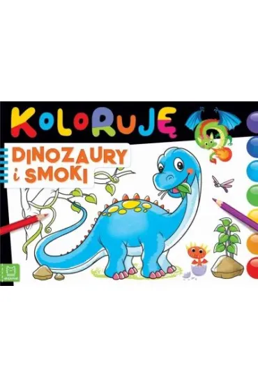 KOLORUJ� DINOZAURY I SMOKI