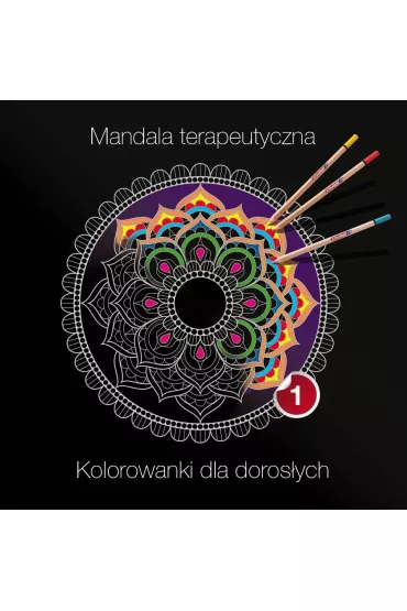 Mandala terapeutyczna 1. Kolorowanki dla doros�ych