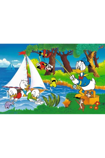Puzzle 160 el. Przygoda nad jeziorem Trefl