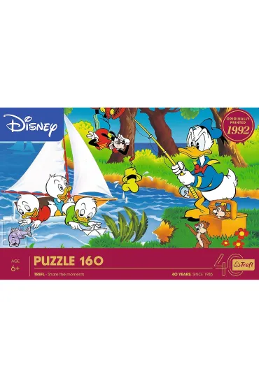 Puzzle 160 el. Przygoda nad jeziorem Trefl