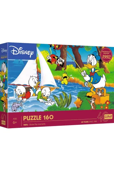 Puzzle 160 Przygoda nad jeziorem Trefl