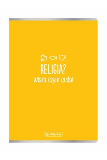 Herlitz Zeszyt A5 Religia 9577446 kratka 60 kartek
