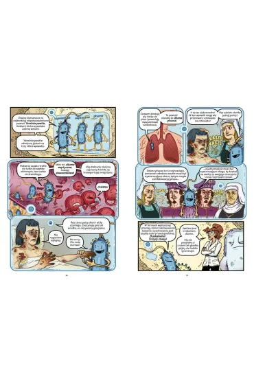 Naukomiks Epidemie - niewidoczne zagro�enie - Koch Falynn