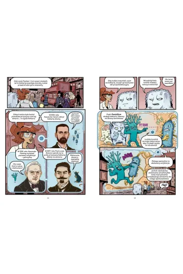 Naukomiks Epidemie - niewidoczne zagro�enie - Koch Falynn