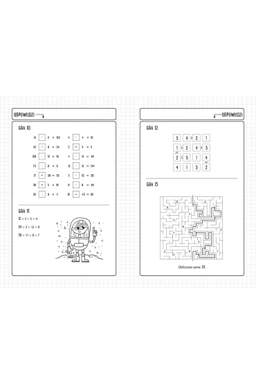 Gry matematyczne dla ma�ych geniuszy - Gareth Moore