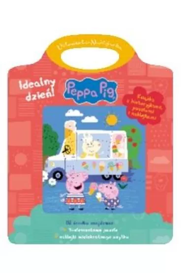 Peppa Pig. Uk�adanka-Naklejanka. Idealny dzie�