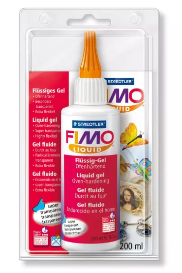 Staedtler P�ynna modelina termoutwardzalna FIMO Liquid, przezroczysta, 200 ml 50ml