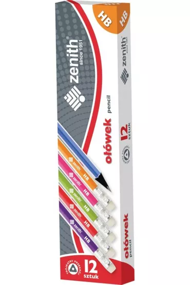 Zenith O��wek grafitowy HB 12 szt.