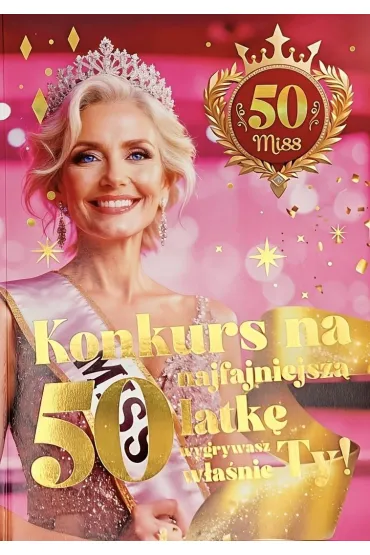 Yeku Karnet 6K z szarf� urodzinow�