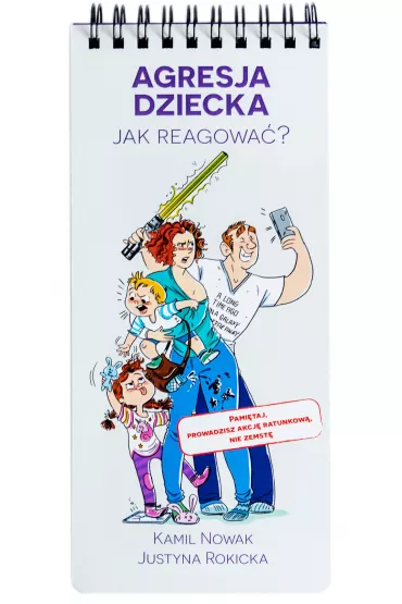 Fiszki. Agresja dziecka (jak reagowa�?) - Kamil Nowak, Justyna  Rokicka