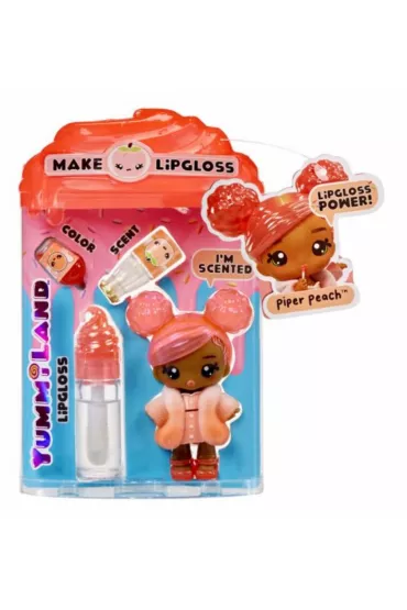 Lalka Yummland Lipgloss  akcesoria Piper Peach MGA 120759EUC Mga Entertainment