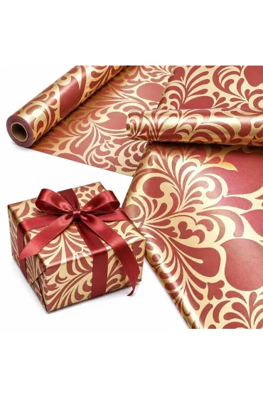 PaperHit Papier ozdobny Z�ote Serca X-Strong 35cmx20m