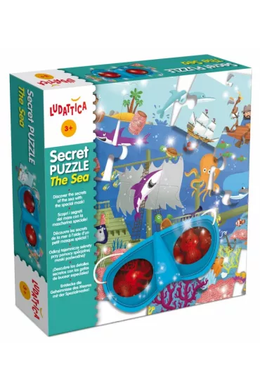Secret puzzle 24 el. The Sea Lisciani
