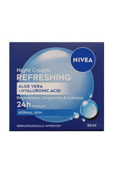 Nivea Moisturizing Night Cream krem do twarzy na noc 50 ml
