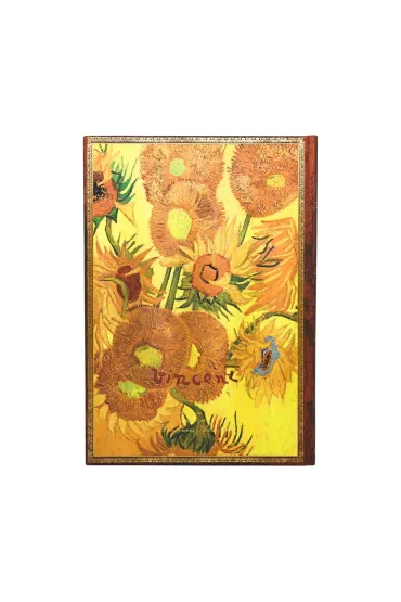 Embellished Manuscripts Collection Kalendarz 2027 Van Gogh Sunflowers tygodniowy