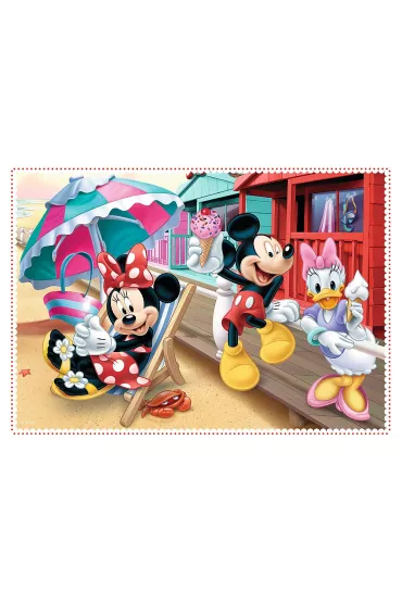 Puzzle 4w1 - Minnie z przyjaci�mi (12+15+20+24 el.) Trefl