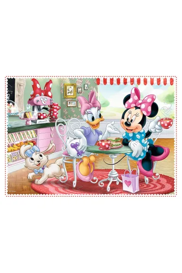 Puzzle 4w1 - Minnie z przyjaci�mi (12+15+20+24 el.) Trefl