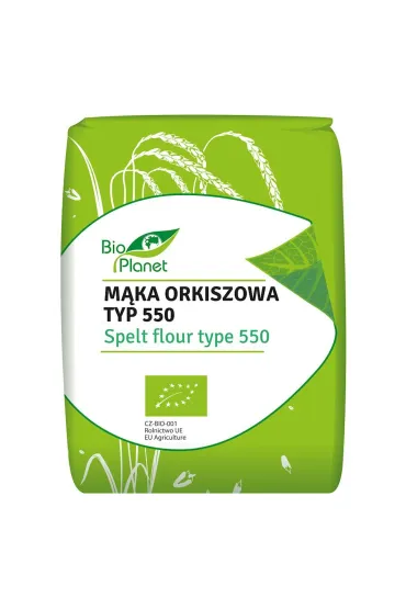 Bio Planet M�ka orkiszowa typ 550 (uszkodzone opakowanie) 1 kg Bio