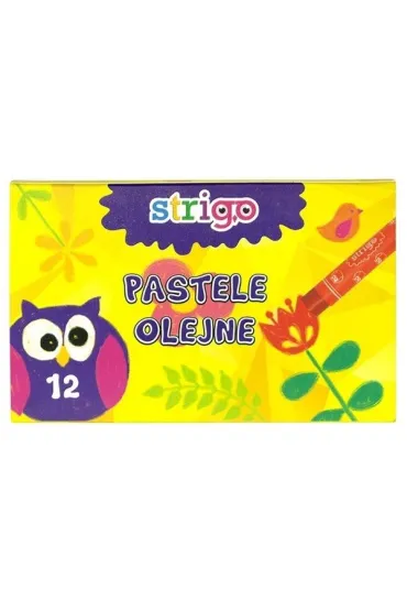 Strigo Pastele olejne 12 szt.